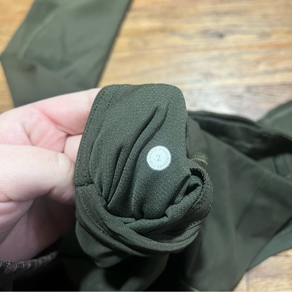 Lululemon Pace Rival High Rise Crop 22” Leggings Size 2 - Picture 6 of 6